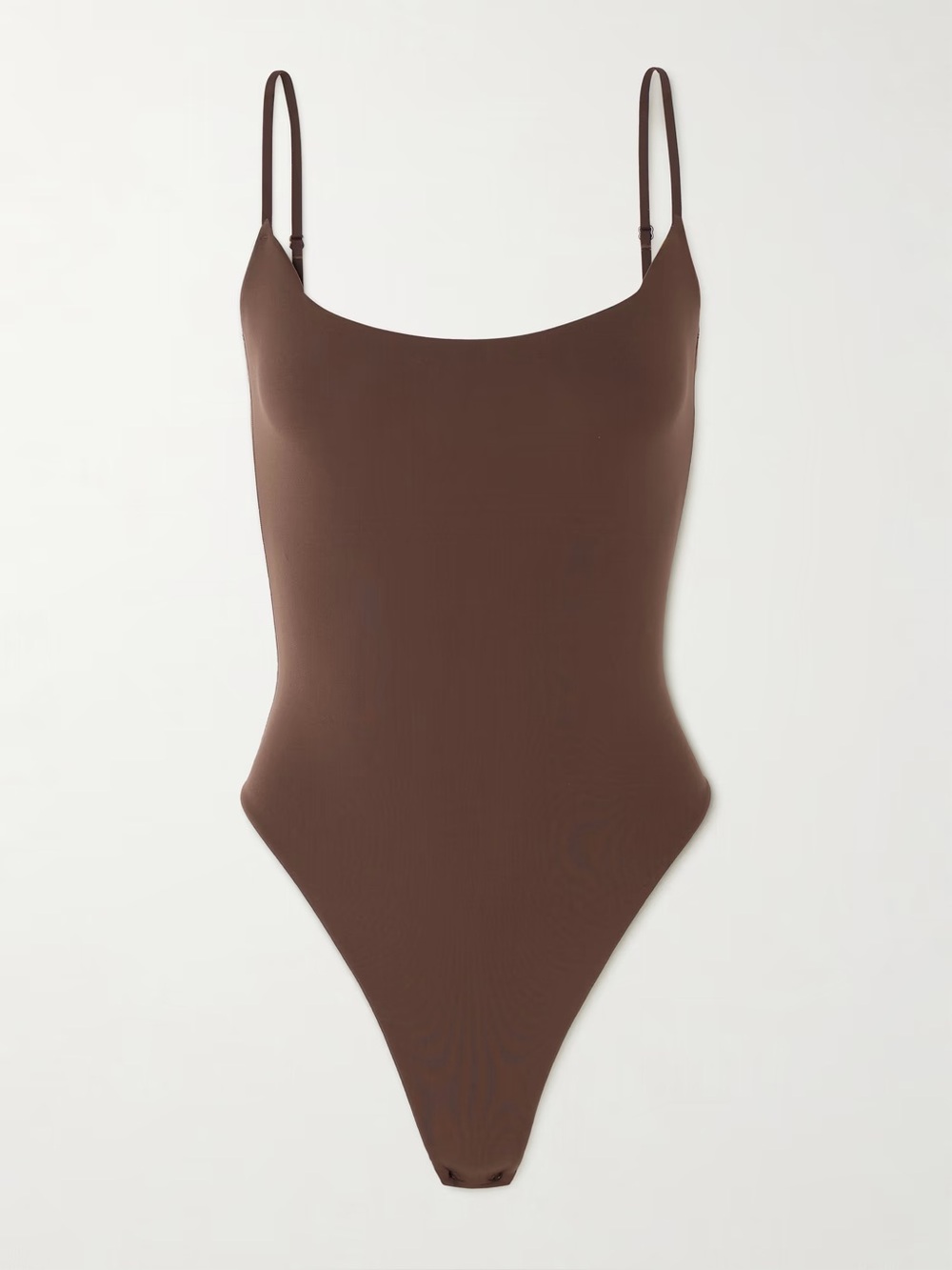 Skims Fits Everybody Cami brown thong bodysuit - Picture 3 of 7
